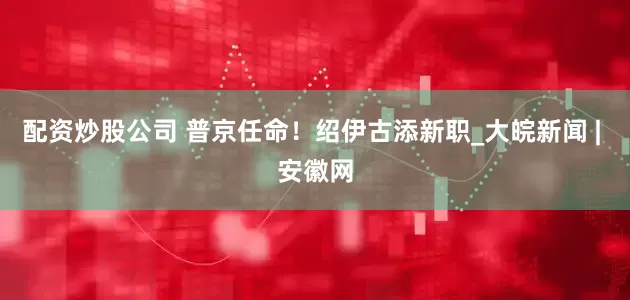 配资炒股公司 普京任命！绍伊古添新职_大皖新闻 | 安徽网